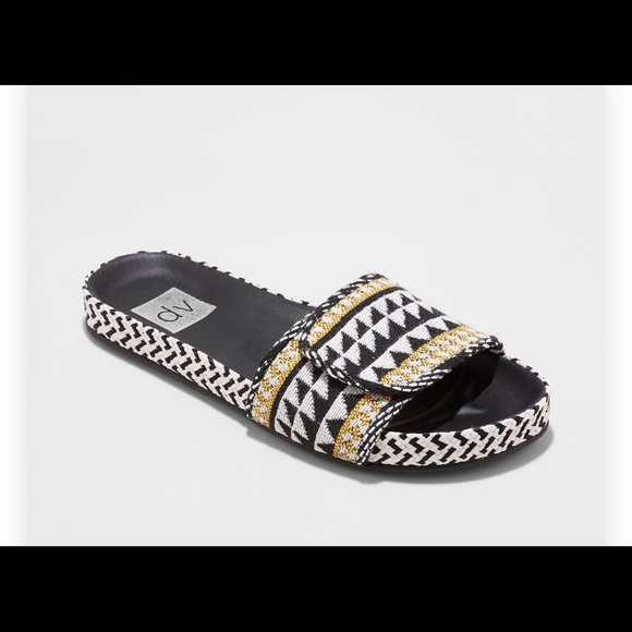 DV by Dolce Vita Shoes - DV Annalyse Woven Slide Sandal